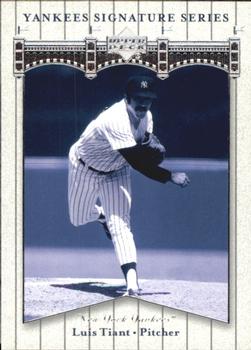 2003 Upper Deck Yankees Signature Series #56 Luis Tiant Front
