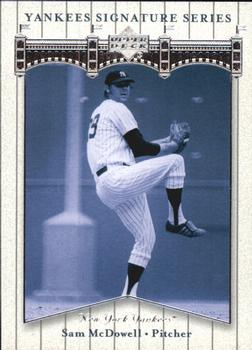 2003 Upper Deck Yankees Signature Series #76 Sam McDowell Front
