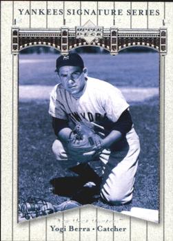 2003 Upper Deck Yankees Signature Series #90 Yogi Berra Front