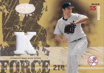 2004 Leaf Certified Cuts - K-Force Material #KF-33 Mike Mussina Front