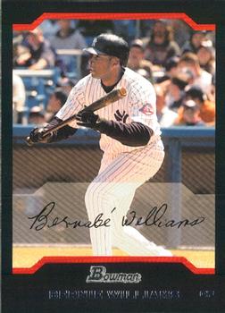 2004 Bowman #19 Bernie Williams Front