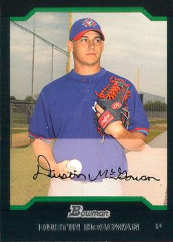 2004 Bowman #163 Dustin McGowan Front