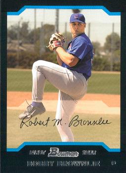 2004 Bowman #167 Bobby Brownlie Front