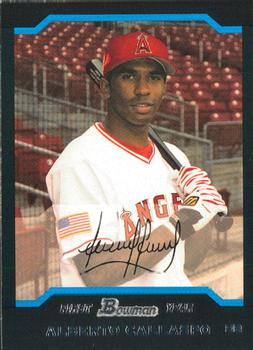 2004 Bowman #176 Alberto Callaspo Front