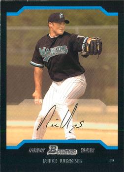 2004 Bowman #186 Nic Ungs Front