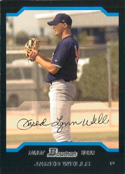 2004 Bowman #195 Jared Wells Front