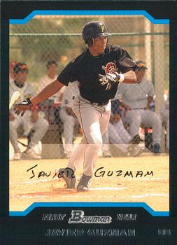 2004 Bowman #220 Javier Guzman Front