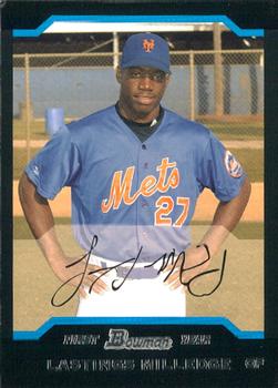 2004 Bowman #268 Lastings Milledge Front
