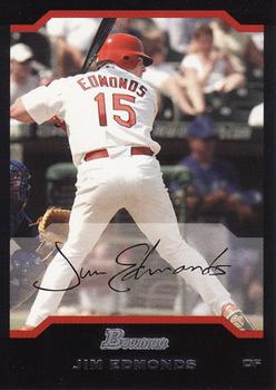 2004 Bowman #40 Jim Edmonds Front