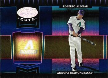 2004 Leaf Certified Cuts - Marble Blue #9 Roberto Alomar Front
