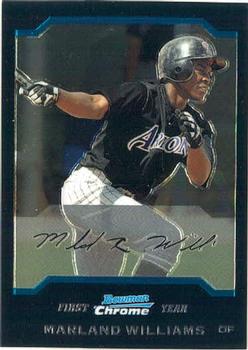 2004 Bowman Chrome #262 Marland Williams Front