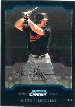 2004 Bowman Chrome #268 Mike Huggins Front