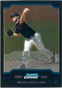 2004 Bowman Chrome #280 Mike Gosling Front