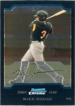 2004 Bowman Chrome #324 Mike Rouse Front