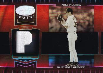 2004 Leaf Certified Cuts - Marble Material Red Position #211 Mike Mussina Front