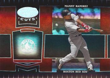 2004 Leaf Certified Cuts - Marble Red #32 Manny Ramirez Front