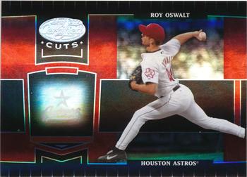 2004 Leaf Certified Cuts - Marble Red #87 Roy Oswalt Front