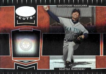 2004 Leaf Certified Cuts - Marble Red #170 Shigetoshi Hasegawa Front