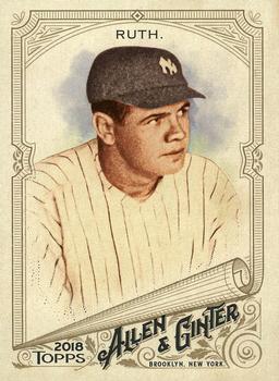 2018 Topps Allen & Ginter #3 Babe Ruth Front