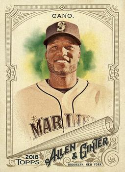 2018 Topps Allen & Ginter #35 Robinson Cano Front