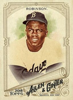 2018 Topps Allen & Ginter #42 Jackie Robinson Front