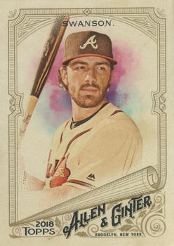 2018 Topps Allen & Ginter #47 Dansby Swanson Front