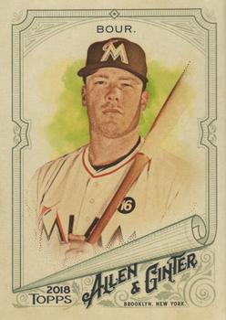 2018 Topps Allen & Ginter #56 Justin Bour Front