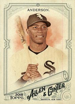 2018 Topps Allen & Ginter #195 Tim Anderson Front