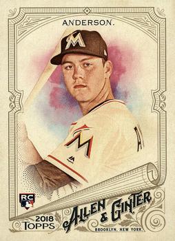 2018 Topps Allen & Ginter #237 Brian Anderson Front