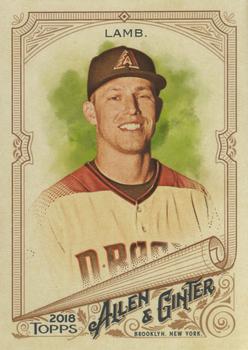 2018 Topps Allen & Ginter #273 Jake Lamb Front