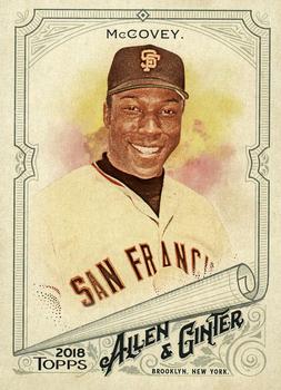 2018 Topps Allen & Ginter #277 Willie McCovey Front