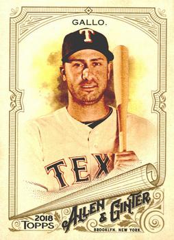 2018 Topps Allen & Ginter #282 Joey Gallo Front