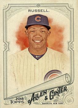 2018 Topps Allen & Ginter #283 Addison Russell Front