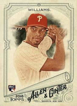 2018 Topps Allen & Ginter #313 Nick Williams Front