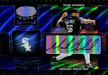 2004 Leaf Certified Cuts - Marble Signature Blue #54 Mark Buehrle Front