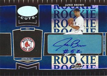 2004 Leaf Certified Cuts - Marble Signature Blue #272 Jamie Brown Front