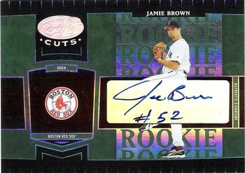 2004 Leaf Certified Cuts - Marble Signature Emerald #272 Jamie Brown Front