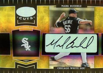 2004 Leaf Certified Cuts - Marble Signature Gold #54 Mark Buehrle Front