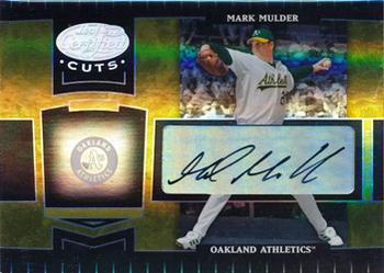 2004 Leaf Certified Cuts - Marble Signature Gold #139 Mark Mulder Front