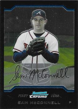 2004 Bowman Draft Picks & Prospects - Chrome #BDP28 Sam McConnell Front
