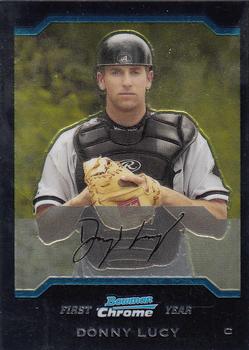 2004 Bowman Draft Picks & Prospects - Chrome #BDP59 Donny Lucy Front