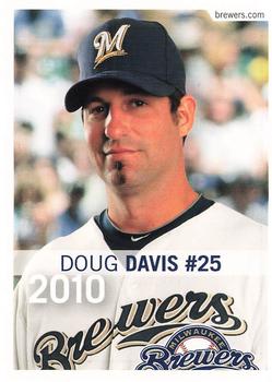 2010 Milwaukee Brewers Police #NNO Doug Davis Front