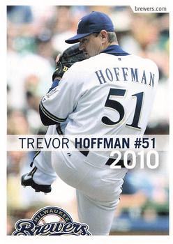 2010 Milwaukee Brewers Police #NNO Trevor Hoffman Front