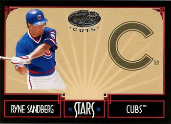 2004 Leaf Certified Cuts - Stars #S-1 Ryne Sandberg Front
