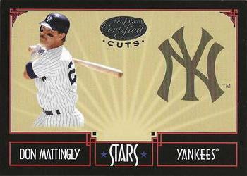 2004 Leaf Certified Cuts - Stars #S-4 Don Mattingly Front