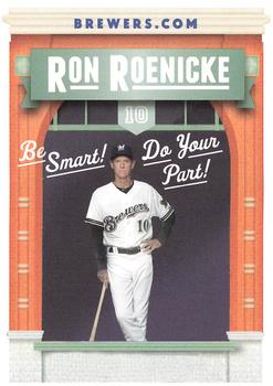 2012 Milwaukee Brewers Police #NNO Ron Roenicke Front