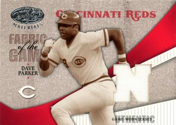 2004 Leaf Certified Materials - Fabric of the Game AL/NL #FG-23 Dave Parker Front