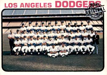2015 Topps - Topps Originals Buybacks 1973 #91 Los Angeles Dodgers Team Front