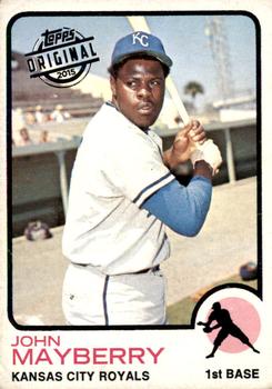 2015 Topps - Topps Originals Buybacks 1973 #118 John Mayberry Front