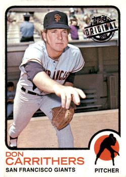 2015 Topps - Topps Originals Buybacks 1973 #651 Don Carrithers Front